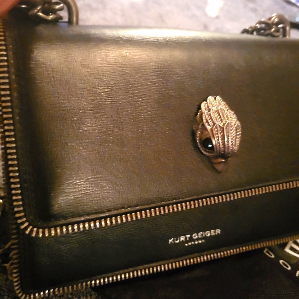 Kurt Geiger London Mini Kensington Quilted Leather Crossbody Bag